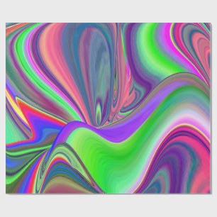 Papel De Regalo Summerfeeling, Resumen 3D Rainbowart