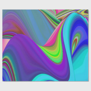 Papel De Regalo Summerfeeling, Resumen 3D Rainbowart