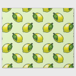 Papel De Regalo Summertime Lemon