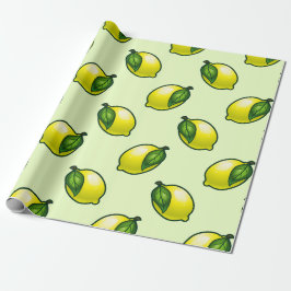 Papel De Regalo Summertime Lemon