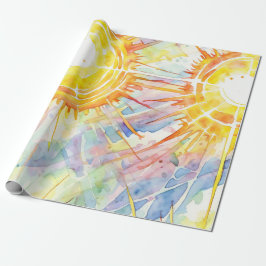 Papel De Regalo Sunburst Elegance