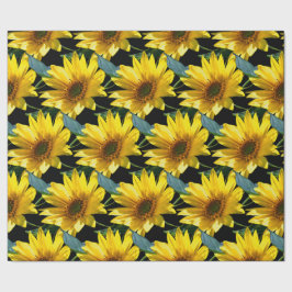 Papel De Regalo Sunflower