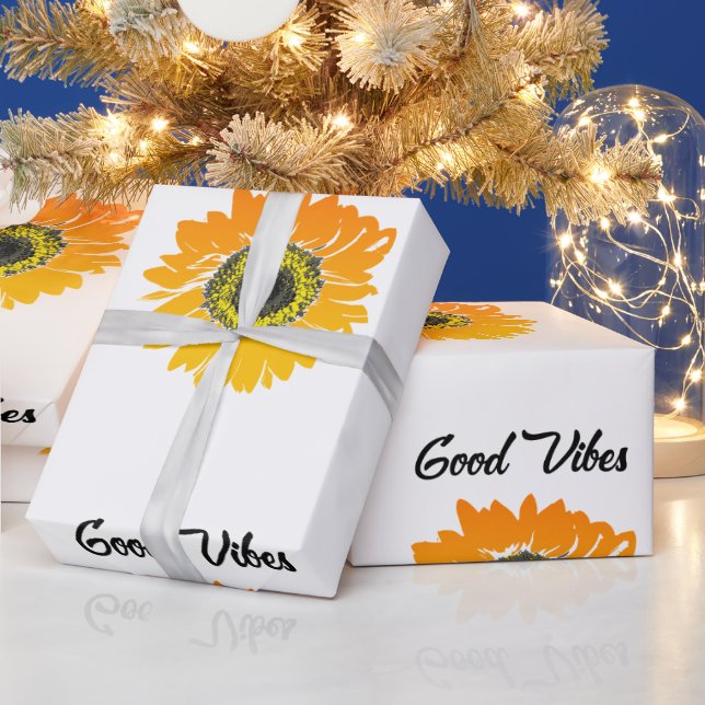 Papel De Regalo Sunflower de Good Vibes (Vacaciones)