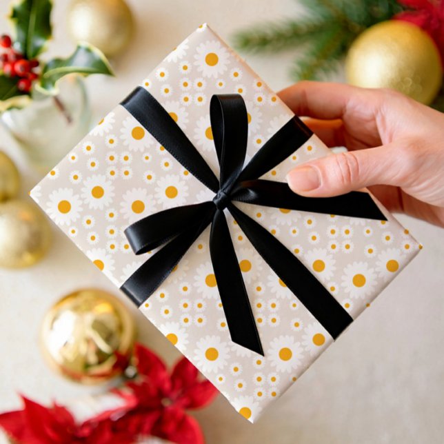 Papel De Regalo Sunny Daisy Floral Wrapping Paper (Subido por el creador)