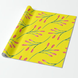 Papel De Regalo Sunny Floral
