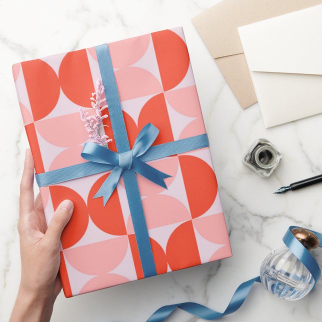 Papel De Regalo Sunny Half Moons (Regalar)