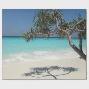 Papel De Regalo Sunny Tropical Beach Ocean Paradise