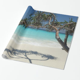 Papel De Regalo Sunny Tropical Beach Ocean Paradise