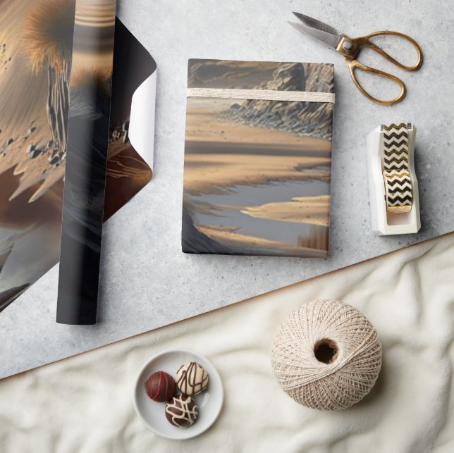 Papel De Regalo Sunset Shore (Artesanía)