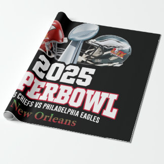 Papel De Regalo Súper Bowl de 2025