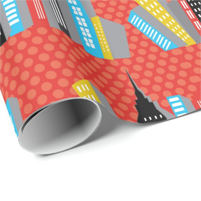 Papel De Regalo Super héroe de los niños (Esquina del rollo)