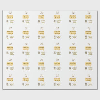 Papel De Regalo super sale business discount scan QR code details 