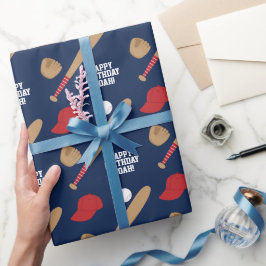 Papel De Regalo Superestrella de béisbol