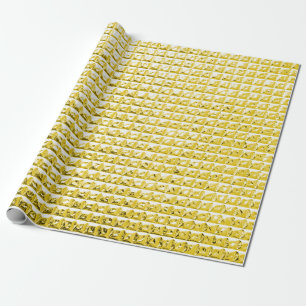 Papel De Regalo Superficie de vidrio dorado y negro.Superficie dor