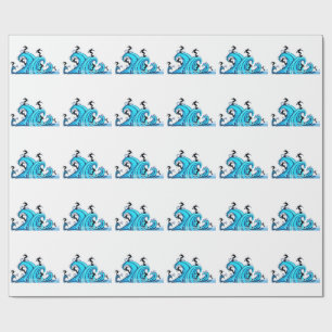 Papel De Regalo Surfers Everywhere Thunder_Cove