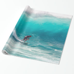 Papel De Regalo Surfing 16 Wrapping