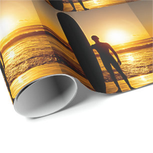Papel De Regalo Surfing 8 Wrapping Paper