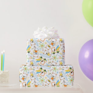 Papel De Regalo Surfistas de osito de peluche