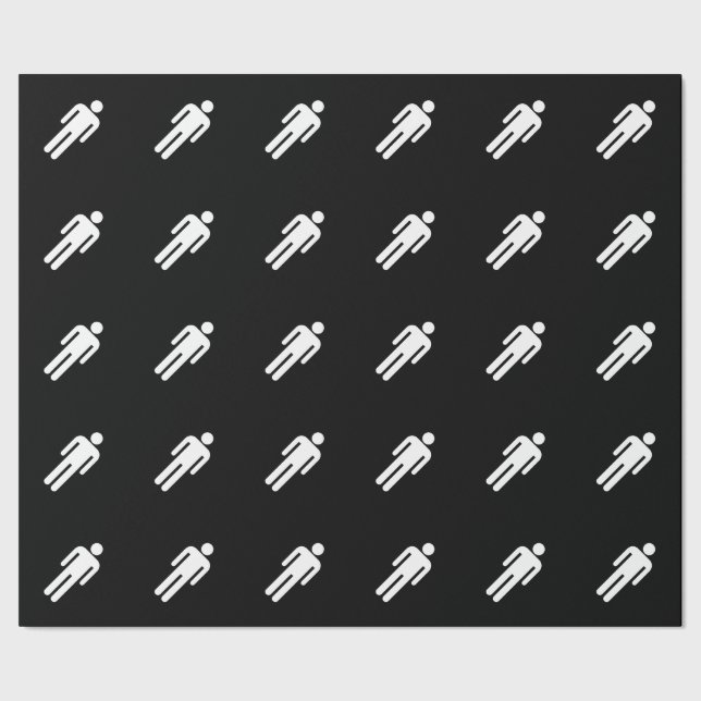 Papel De Regalo Sus hombres el llover (Costura)