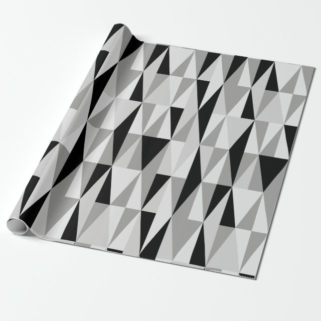 Papel De Regalo Sus propios diamantes modernos del estilo de los (Desenrollado)