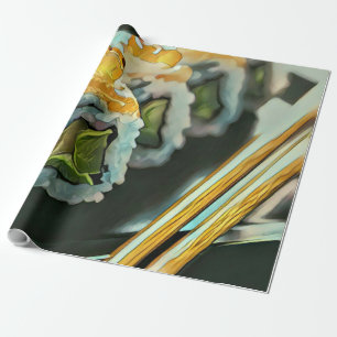 Papel De Regalo Sushi japonés