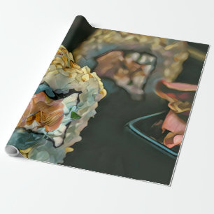 Papel De Regalo Sushi japonés