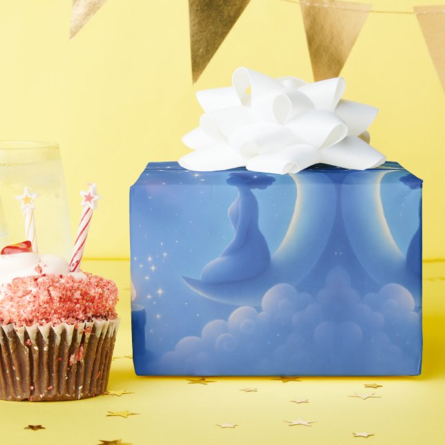 Papel De Regalo Susurros De La Luna (Fiesta de cumpleaños )
