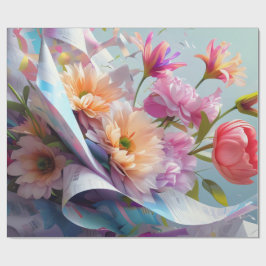Papel De Regalo Susurros de Pétalos