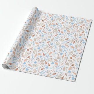 Papel De Regalo Susurros Florales: ZazzleWrapMagic Envolturas excl