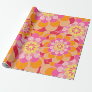 Papel De Regalo Susurros Florales: ZazzleWrapMagic Envolturas excl