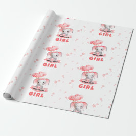 Papel De Regalo Sweet Baby Elephant Baby Shower