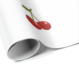 Papel De Regalo 🍒 Sweet Cherry Minimal Elegant Tissue Paper
