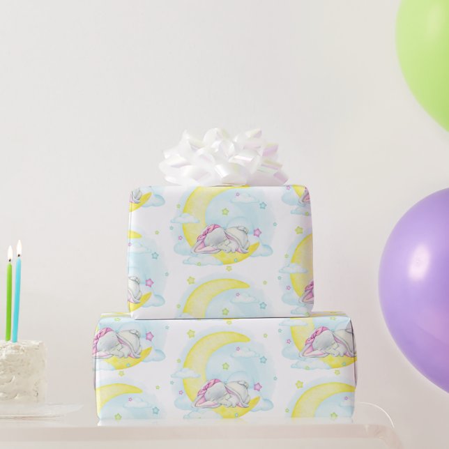 Papel De Regalo Sweet Dreams Baby Shower (Regalos de fiesta)