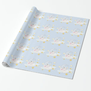 Papel De Regalo Sweet Moon Baby Shower