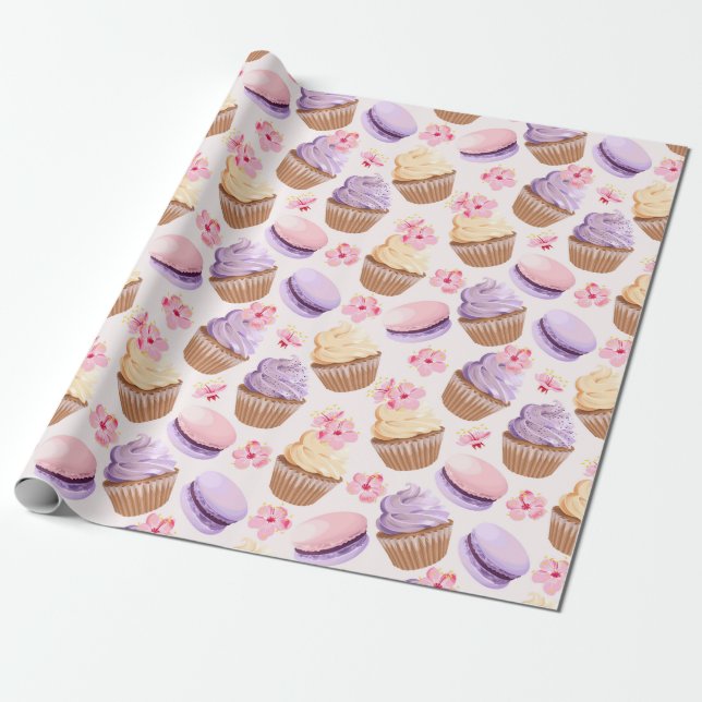 Papel De Regalo Sweet Treats Wrapping Paper (Desenrollado)