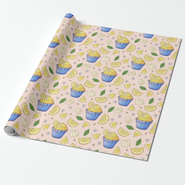 Papel De Regalo Sweet Treats Wrapping Paper (Desenrollado)