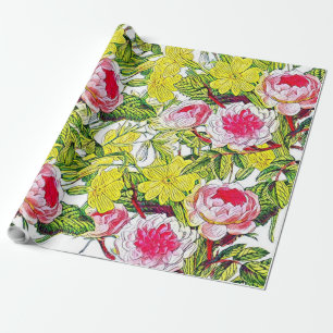 Papel De Regalo Sweet trendy bouquet floral