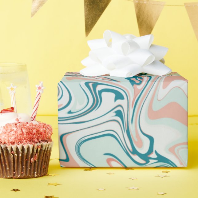 Papel De Regalo Swirl (Fiesta de cumpleaños )