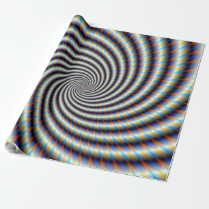 Papel De Regalo Swirl Psychedelic