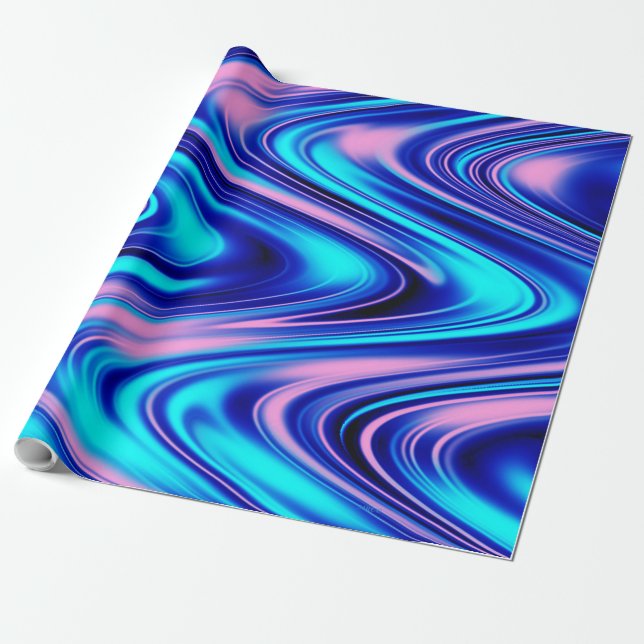 Papel De Regalo Swirls Sunset..... (Desenrollado)