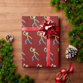 Papel De Regalo Sword Swallowing Stickman