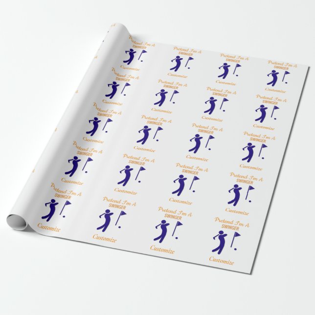 Papel De Regalo Swting Golfer Thunder_Thunder_Cove (Desenrollado)