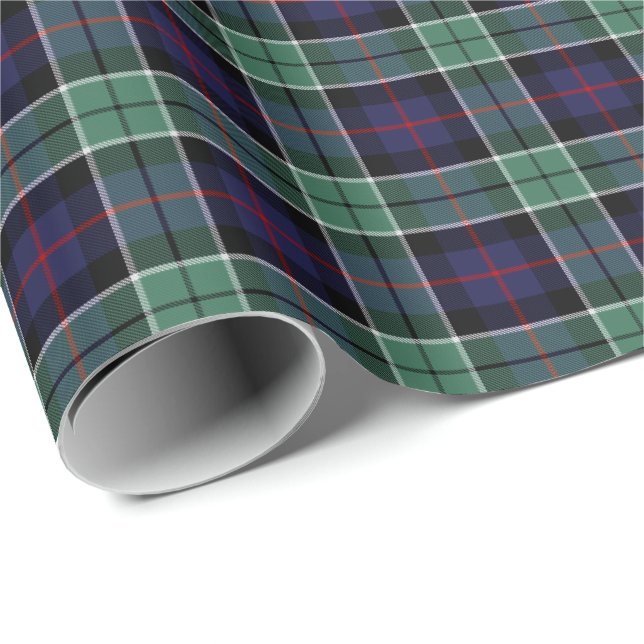 Papel De Regalo Syme Clan Tartan (Esquina del rollo)