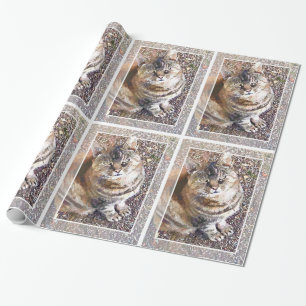PAPEL DE REGALO TABBY CAT