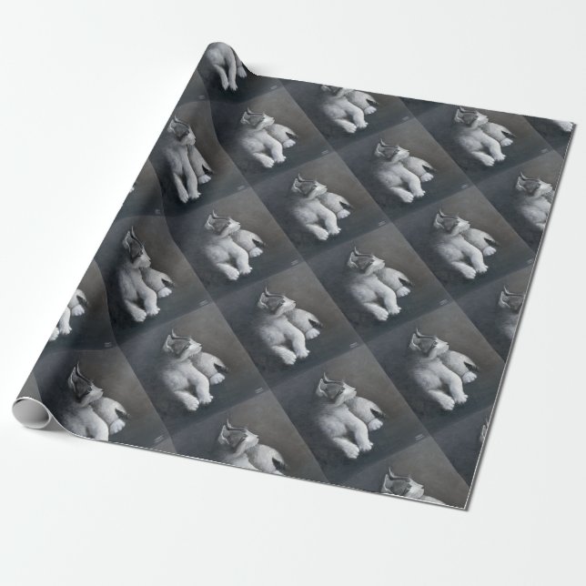 Papel De Regalo Tabby Kitten (Desenrollado)