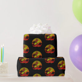 Papel De Regalo Tabla de surf Bigfoot Sasquatch Surfer Dude 