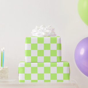 Papel De Regalo Tablero de ajedrez visual clásico de lima