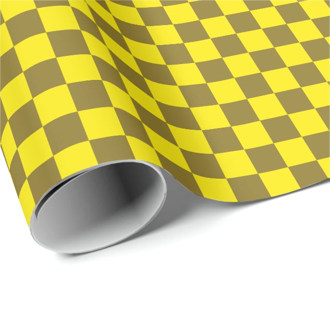 Papel De Regalo Tablero de Zest y Acid (Esquina del rollo)