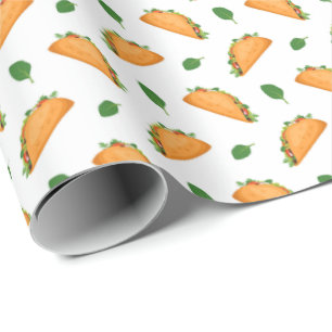 Papel De Regalo Taco fiesta de Guay fiesta