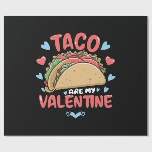 Papel De Regalo Taco-san Valentín